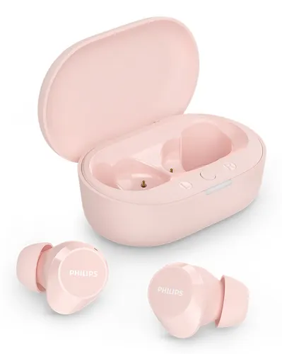Philips TAT1209PK/00 słuchawki/zestaw słuchawkowy True Wireless Stereo (TWS) Douszny Połączenia/muzyka Bluetooth Różowy