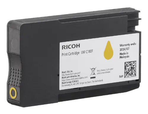 Ricoh 408520 kaseta z tonerem 1 szt. Oryginalny Żółty