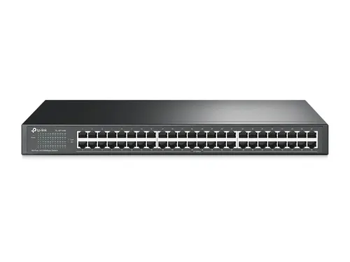 TP-Link TL-SF1048 przełącznik sieciowy Nie zarządzany Fast Ethernet (10/100) 1U Czarny