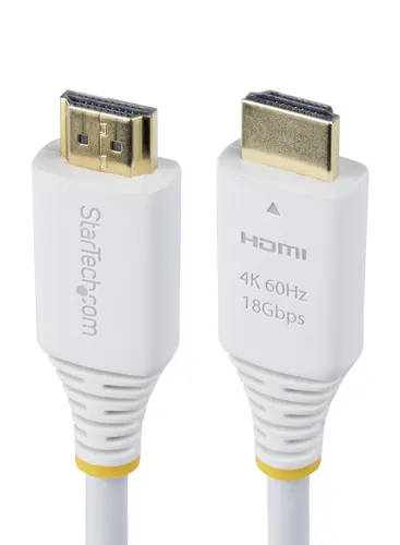 StarTech.com HDMI2-CABLE-4K60-6FW kabel HDMI 1,8 m HDMI Typu A (Standard) Biały