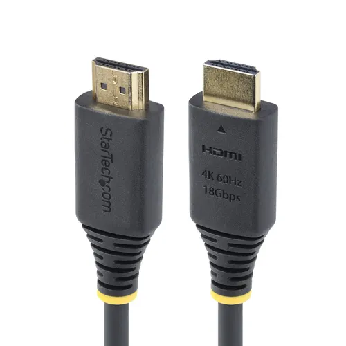 StarTech.com HDMI2-CABLE-4K60-4M kabel HDMI HDMI Typu A (Standard) Czarny