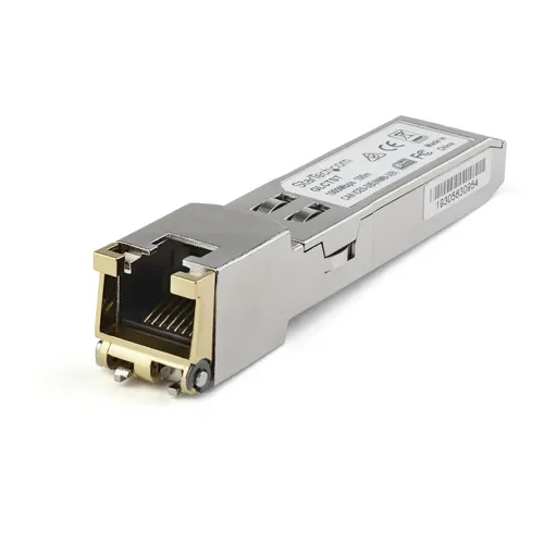 StarTech.com CTPSFP1GETST moduł przekaźników sieciowych Miedź 1000 Mbit/s SFP