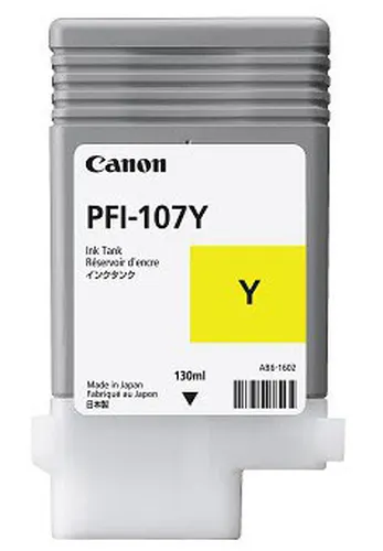 Canon PFI-107Y nabój z tuszem 1 szt. Oryginalny Żółty