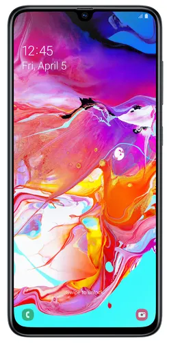 Samsung Galaxy A70 SM-A705F 17 cm (6.7") Dual SIM Android 9.0 4G USB Type-C 128 GB 4500 mAh Czarny