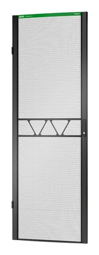 NetShelter SX Gen2 48U 750mm Wide Perforated Curved Door Black