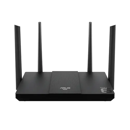 ASUS RT-AX50 AX3000 AiMesh router bezprzewodowy Gigabit Ethernet Dual-band (2.4 GHz/5 GHz) Czarny