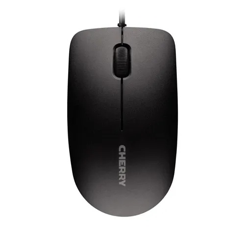 CHERRY MC 1000 myszka Biuro Oburęczny USB Typu-A Optyczny 1200 DPI, czarny