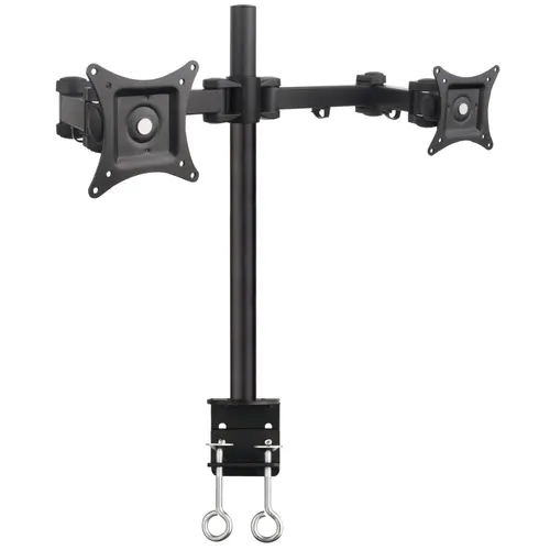 Techly ICA-LCD 482-D uchwyt / stojak do monitorów 68,6 cm (27") Biurko Czarny