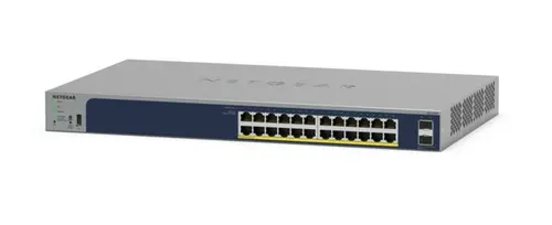 NETGEAR GS724TPP Zarządzany L2 Gigabit Ethernet (10/100/1000) Obsługa PoE Szary