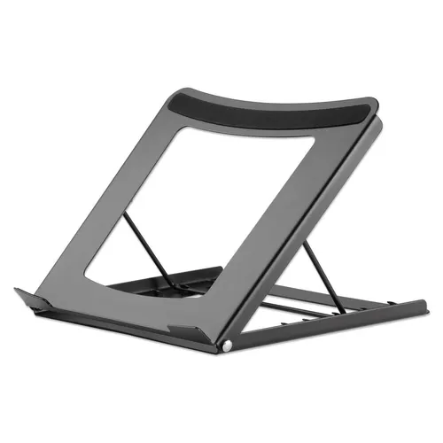 Manhattan 462129 stojak na laptop Podstawka na notebooka Czarny 39,6 cm (15.6")