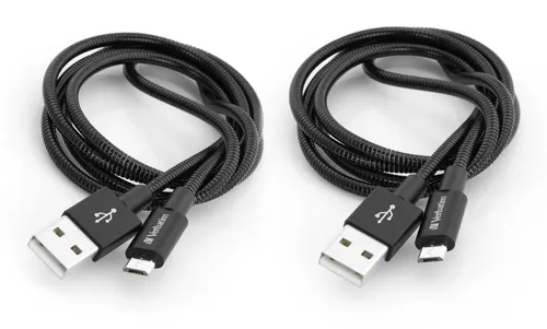 Verbatim 48874 kabel USB USB 3.2 Gen 1 (3.1 Gen 1) 1 m Micro-USB A USB A Czarny