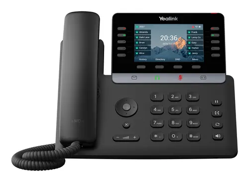 Yealink T74U telefon VoIP Czarny LCD