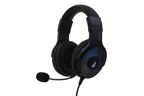 SureFire Harrier 360 Zestaw słuchawkowy Przewodowa Opaska na głowę Gaming USB Typu-A Carbon