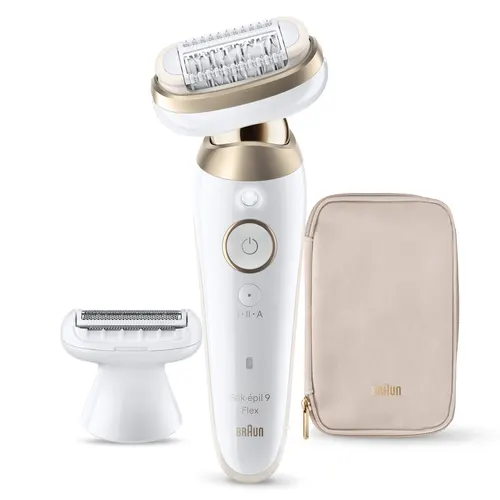 Braun Silk-épil 9 Silk·épil 9 Flex 9-030 3D 40 pęset(y) Biały, Złoto