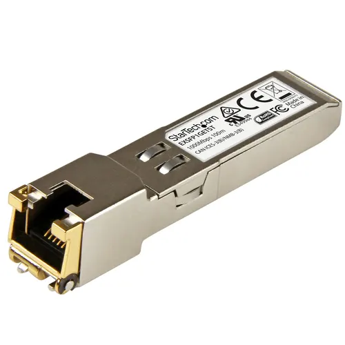 StarTech.com EXSFP1GETST moduł przekaźników sieciowych Miedź 1000 Mbit/s SFP