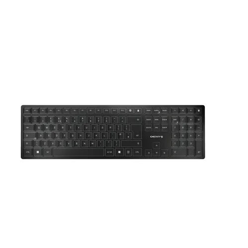 CHERRY KW 9100 SLIM klawiatura Uniwersalne RF Wireless + Bluetooth QWERTY British English Czarny