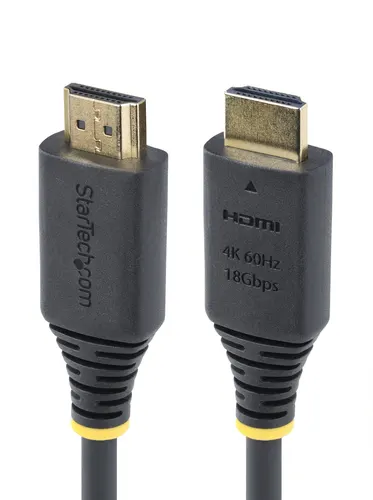 StarTech.com HDMI2-CABLE-4K60-8F kabel HDMI 2,4 m HDMI Typu A (Standard) Czarny