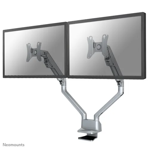 Neomounts FPMA-D750DSILVER uchwyt / stojak do monitorów 81,3 cm (32") Biurko Srebrny