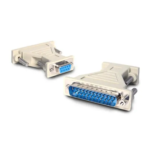 StarTech.com Adapter DB9F to DB25M Beżowy