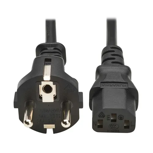 Eaton P054-03M-EU kabel zasilające Czarny 3 m CEE7/7 IEC C13