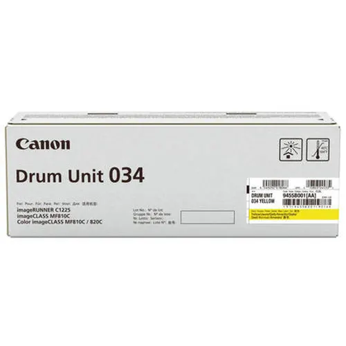Canon 034 Oryginalny, żółty