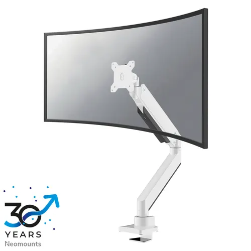 Neomounts NM-D775WHITEPLUS uchwyt / stojak do monitorów 124,5 cm (49") Biurko Biały