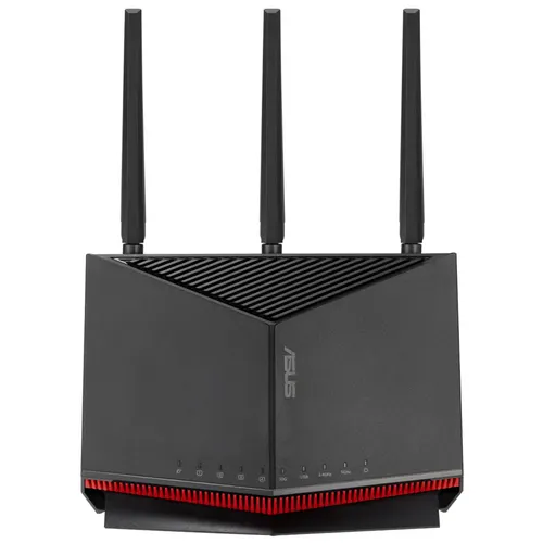 ASUS RT-BE86U router bezprzewodowy 10 Gigabit Ethernet Dual-band (2.4 GHz/5 GHz) Czarny