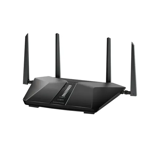 NETGEAR Nighthawk AX5 5-Stream AX4200 WiFi Router (RAX43) router bezprzewodowy Gigabit Ethernet Dual-band (2.4 GHz/5 GHz) Czarny