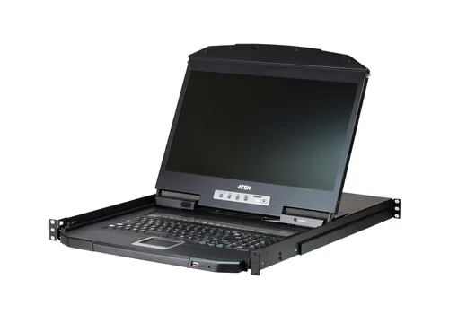ATEN CL3108NX-ATA-AG konsola rackowa 47 cm (18.5") Czarny 1U