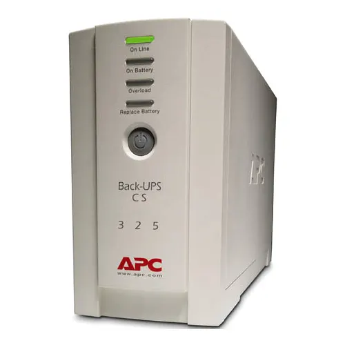 APC Back-UPS CS 325 w/o SW zasilacz UPS Czuwanie (Offline) 0,325 kVA 210 W