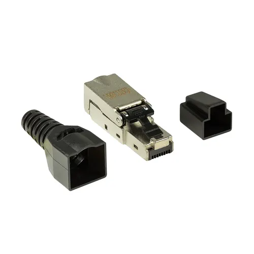 LogiLink MP0044 wtyczka RJ-45 Stal nierdzewna
