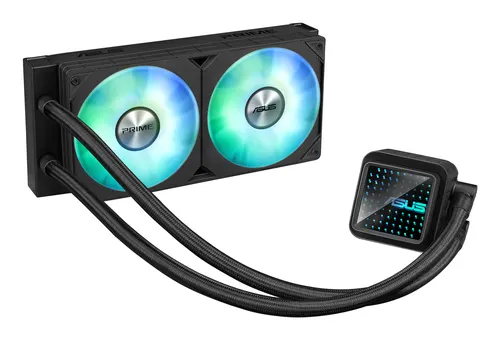 ASUS Prime LC 240 ARGB Obudowa komputera Chłodnica cieczy all-in-one 12 cm Czarny