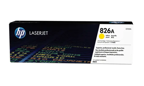 HP 826A oryginalny wkład z żółtym tonerem LaserJet