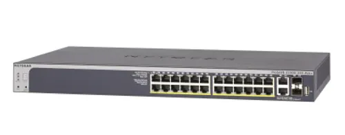 NETGEAR S3300-28X-PoE+ L2/L3 10G Ethernet (100/1000/10000) Obsługa PoE Czarny