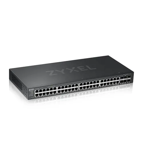 Zyxel GS2220-50-EU0101F przełącznik sieciowy Zarządzany L2 Gigabit Ethernet (10/100/1000) Czarny