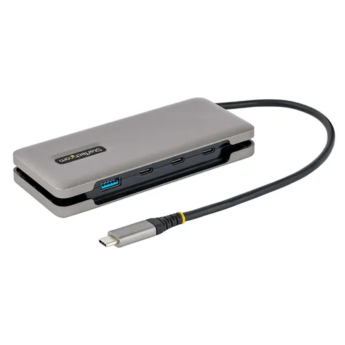 StarTech.com HB31CM1A3CB stacja dokująca Przewodowa USB 3.2 Gen 2 (3.1 Gen 2) Type-C Szary