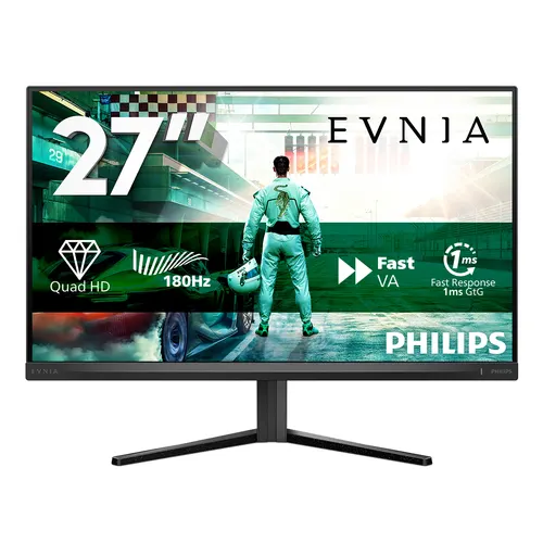 Philips Evnia 27M2N3500NL/00 monitor komputerowy 68,6 cm (27") 2560 x 1440 px Quad HD LCD Czarny