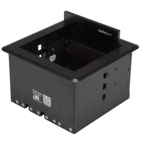 StarTech.com BOX4CABLE organizator na kable Biurko Skrzynka kablowa Czarny 1 szt.