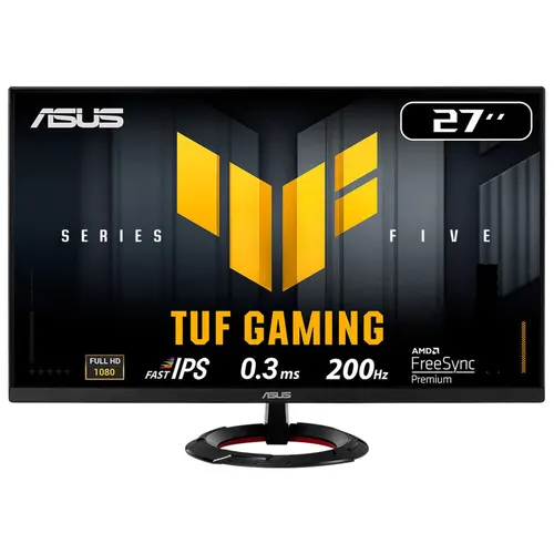 ASUS TUF Gaming VG279Q5R monitor komputerowy 68,6 cm (27") 1920 x 1080 px Full HD LCD Czarny