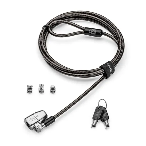 Kensington Blokada do laptopów z kluczem ClickSafe 2.0 „3 w 1” (klucz główny FT)