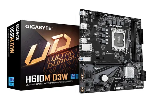 GIGABYTE H610M D3W płyta główna Intel H610 LGA 1700 micro ATX