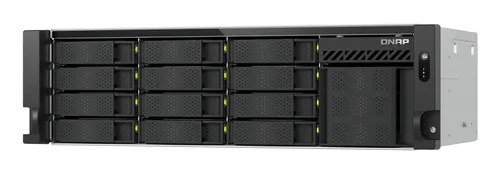 QNAP TS-H1655XEU-RP Serwer pamięci masowej Rack (3U) Intel Atom® C5125 8 GB DDR4 0 TB QuTS hero Czarny, Szary