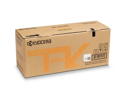 KYOCERA TK-5270Y kaseta z tonerem 1 szt. Oryginalny Żółty