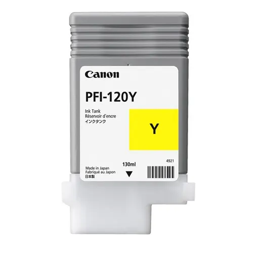 Canon PFI-120Y nabój z tuszem 1 szt. Oryginalny Żółty