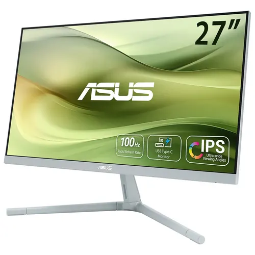 ASUS VU279CFE-G monitor komputerowy 68,6 cm (27") 1920 x 1080 px Full HD LCD Zielony, Szary