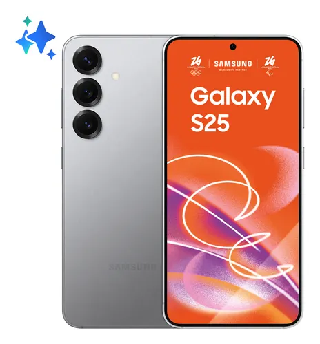 Samsung Galaxy S25 15,8 cm (6.2") Dual SIM Android 15 5G USB Type-C 12 GB 128 GB 4000 mAh Srebrny, srebrny, 128 GB