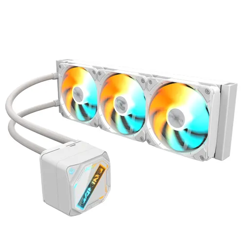 GIGABYTE GAMING 360 ICE Procesor Chłodnica cieczy all-in-one 12 cm Biały 1 szt.