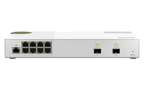 QNAP QSW-M2108-2S przełącznik sieciowy Zarządzany L2 2.5G Ethernet (100/1000/2500) Szary