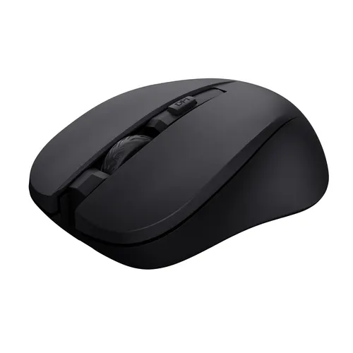Trust Mydo myszka Biuro Oburęczny RF Wireless Optyczny 1800 DPI, czarna