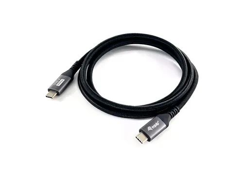 Equip 128383 kabel USB USB4 Gen 3x2 2 m USB C 40 Gbit/s 240 W Czarny